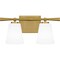 Quoizel Brindley Bath 2 Lights Aged Brass BID8616AB - alternate 1